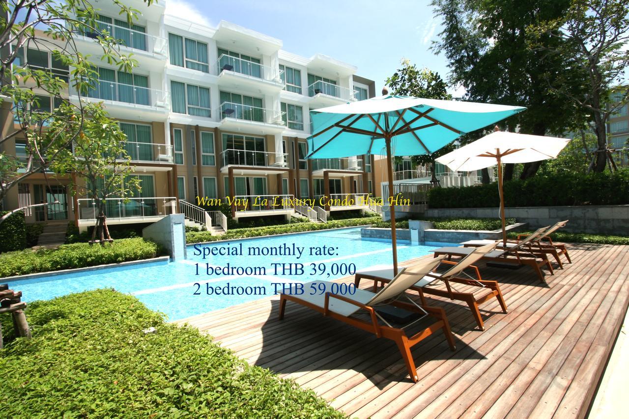 Luxury Beachfront Condo Hua Hin Bagian luar foto