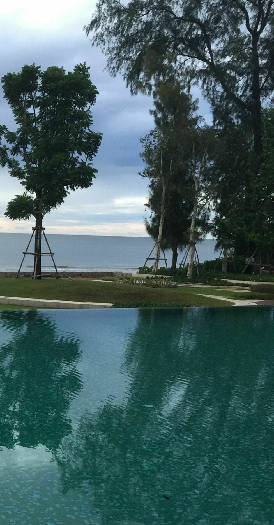 Luxury Beachfront Condo Hua Hin Bagian luar foto